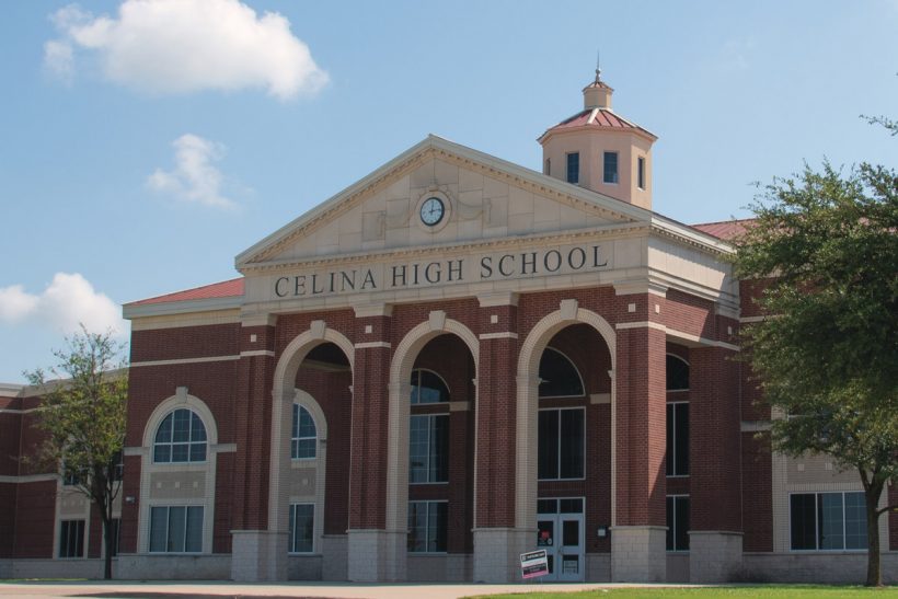 Celina, TX high school exterior