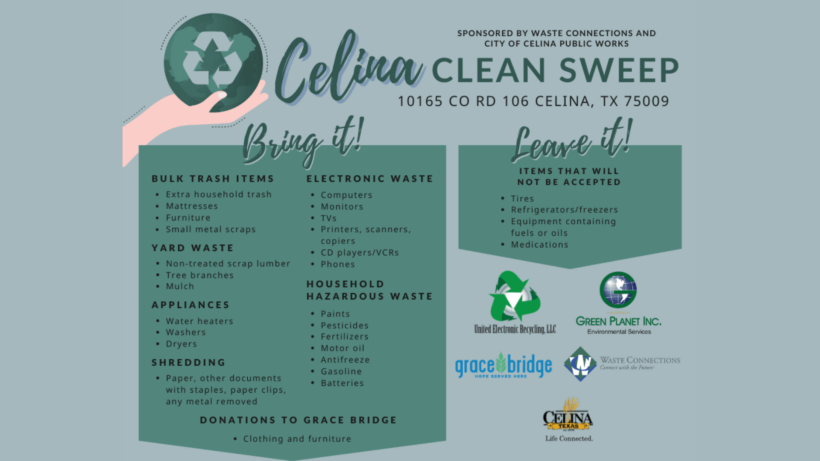 Spring Cleaning—Celina Clean Sweep