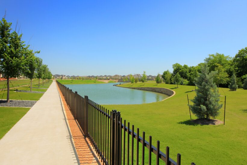Trails by Lake in The Parks at Wilson Creek community in Celina