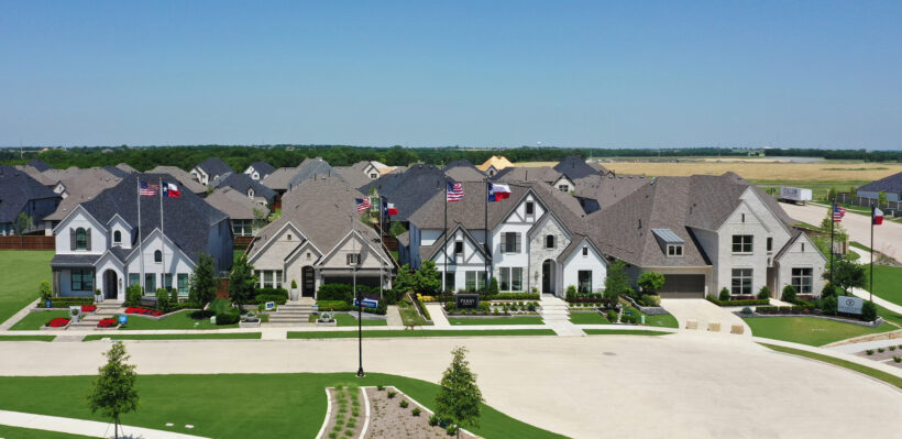 Model Homes in The Parks at Wilson Creek community in Celina