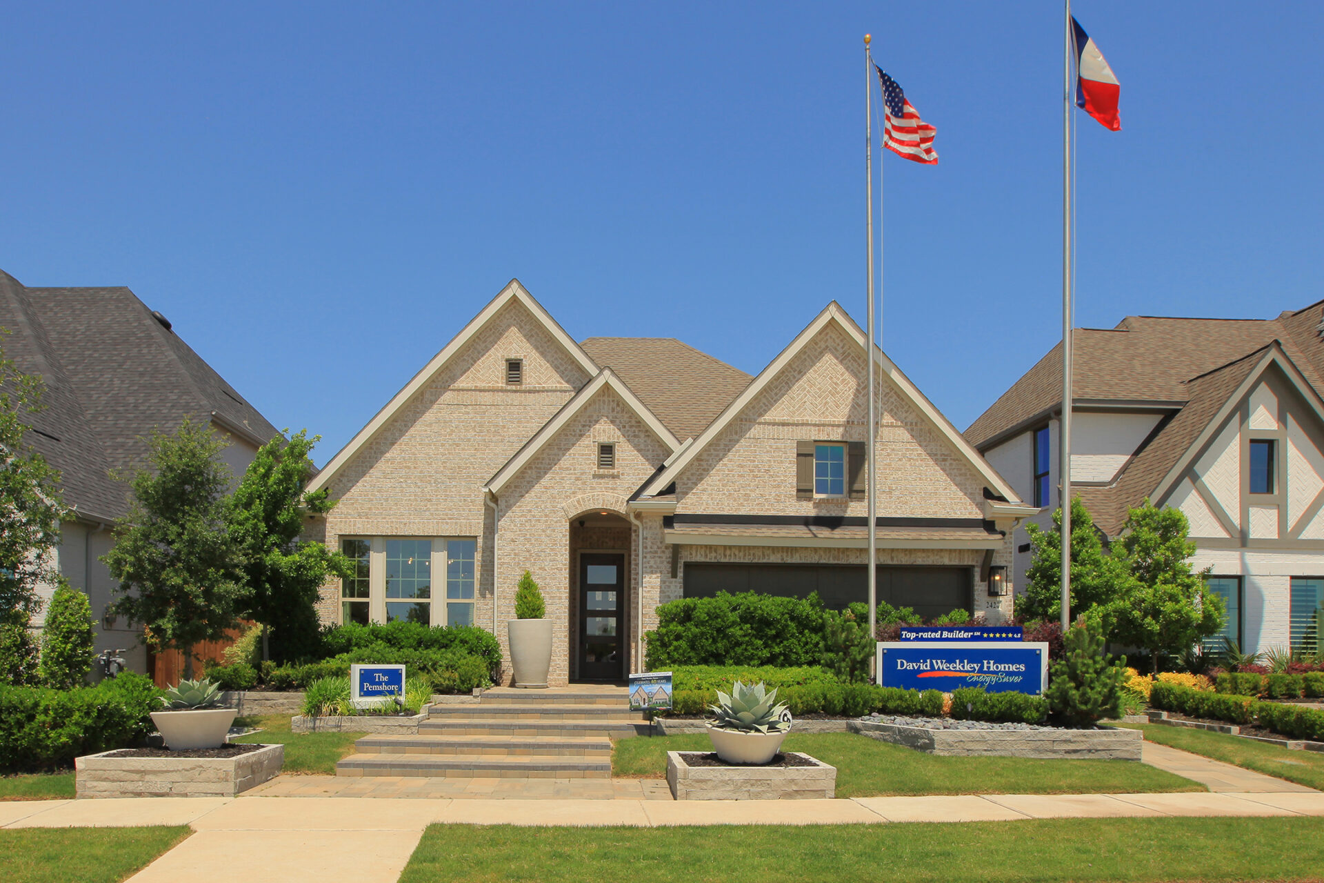 David Weekley Homes 50' model in The Parks at Wilson Creek community in Celina
